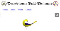 Pennsylvania German Online Dictionary